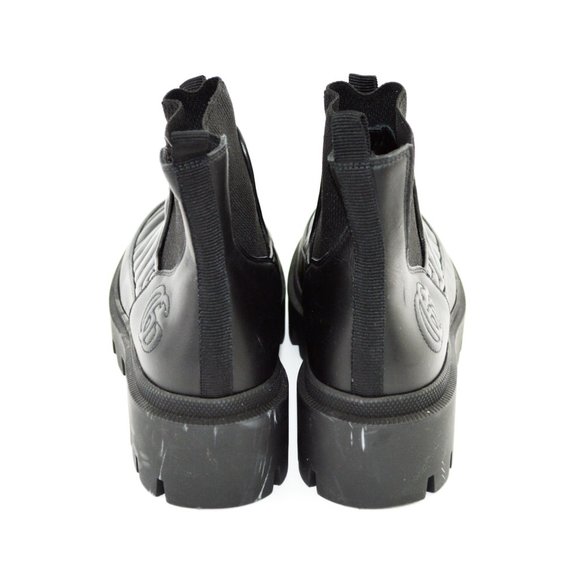 Gucci Matelassé GG Quilted Chelsea Boot #202-37 - Picture 4 of 5